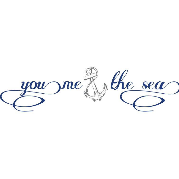 WallPops! You, Me and the Sea Wall Decal & Reviews Wayfair